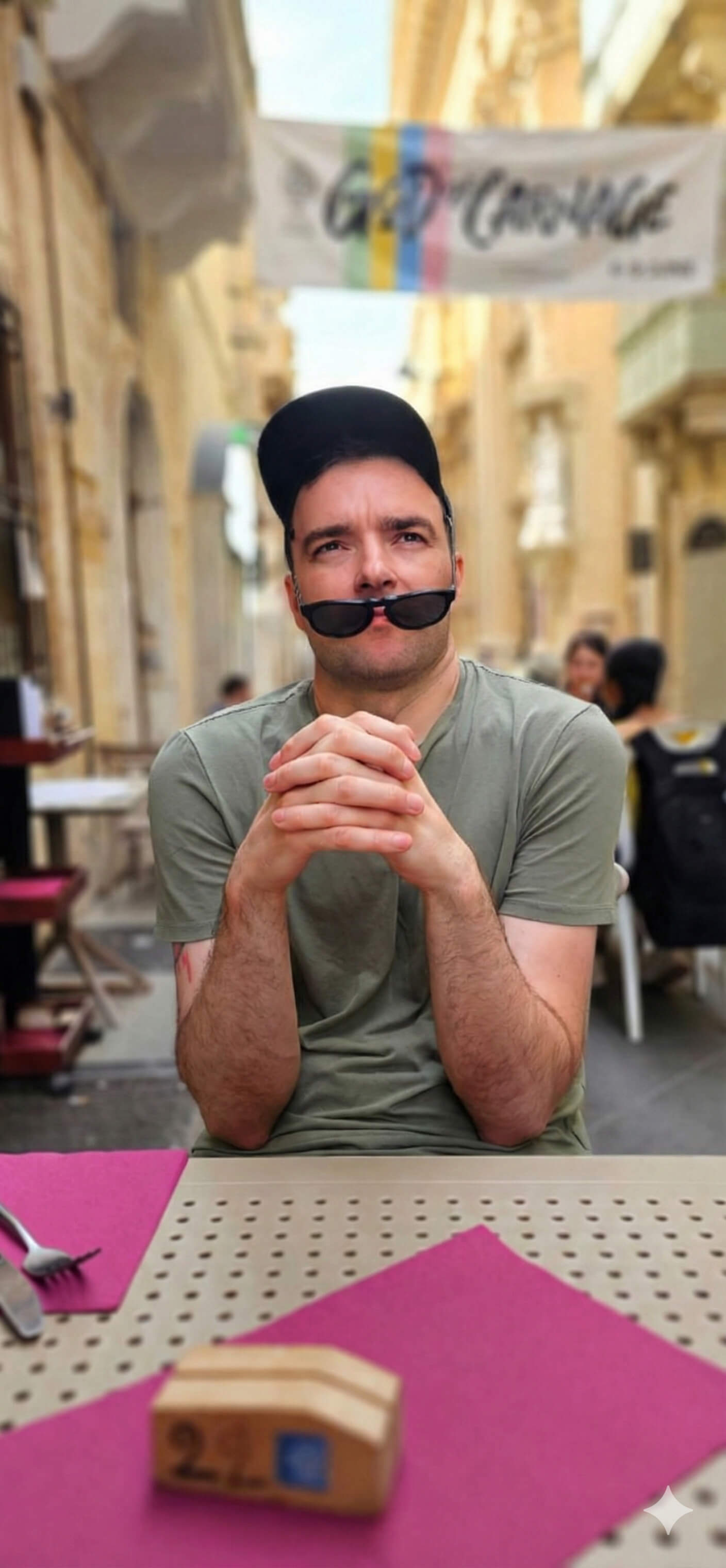 Mateusz Kaliś na wakacjach